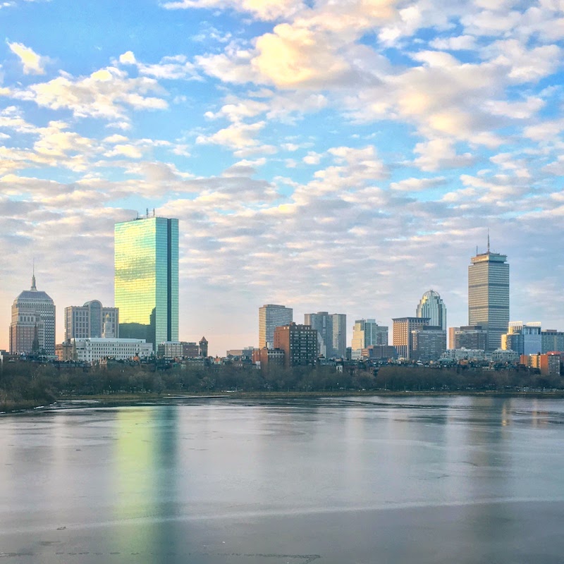 Views from my morning run in Boston